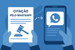 Pedido de Citação pelo WhatsApp