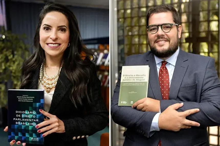 Advogados do Senado lançam livros sobre direito parlamentar e aluguel