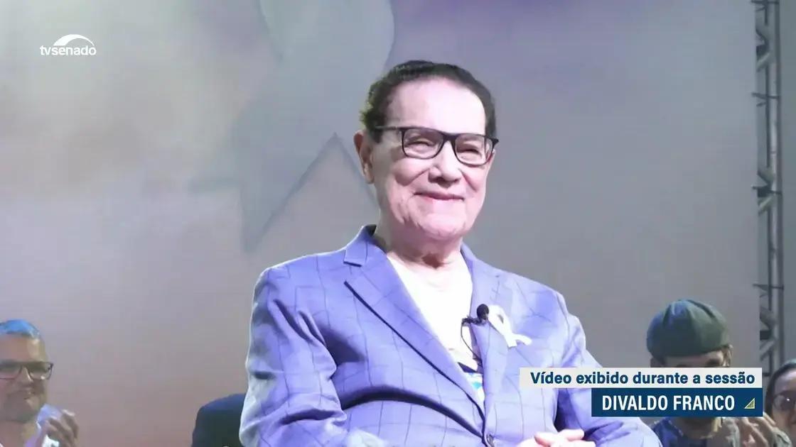 Senado presta homenagem ao legado de Divaldo Franco em sessão especial