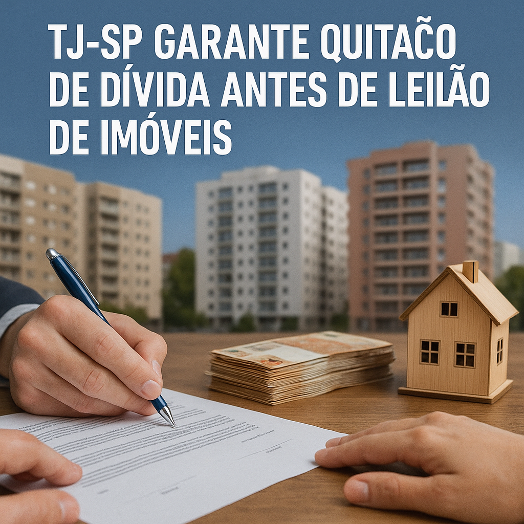 TJ-SP garante quitação de dívida antes de leilão de imóveis 1