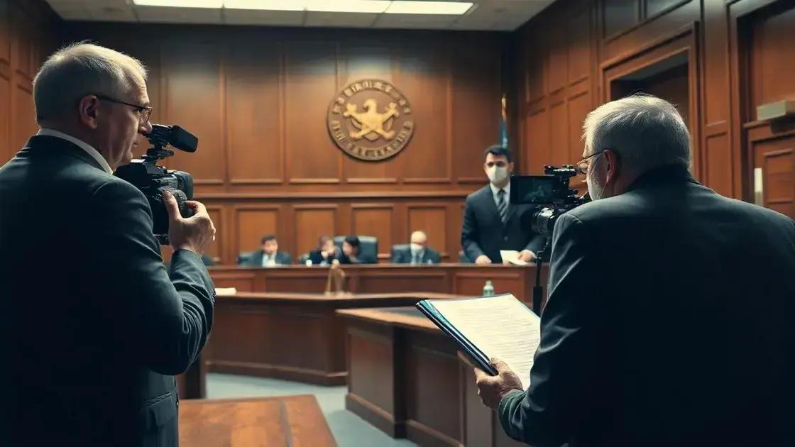 Apressar a Justiça: como a mídia pode afetar os direitos do réu