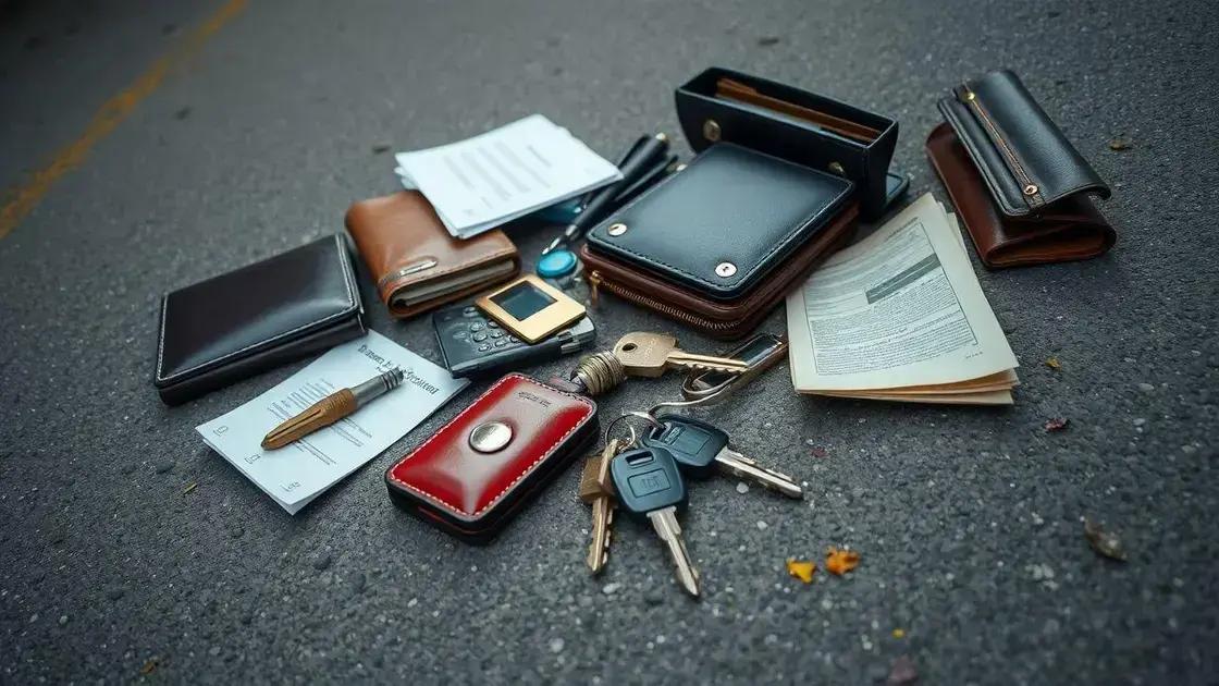 O que fazer legalmente ao encontrar documentos ou itens perdidos?